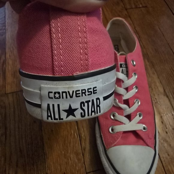Converse Vibrant Pink Sneakers - Picture 3 of 5